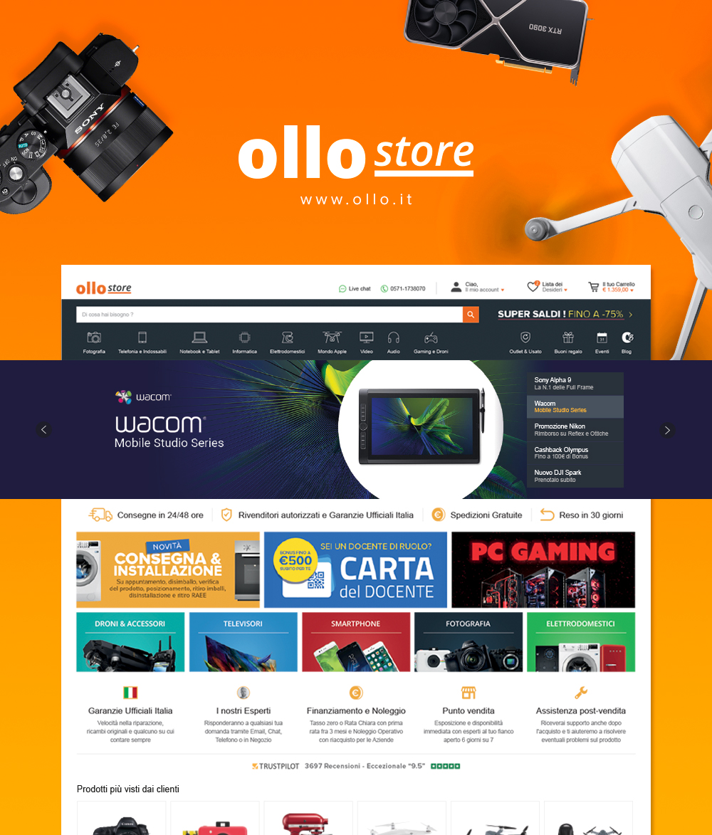 Ollo Store – Elettronica Ecommerce
